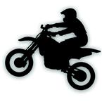 motocross motorcycle decal